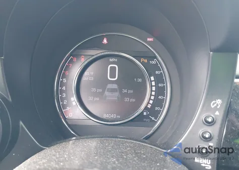 2016 Fiat 500 Abarth from USA, damaged, VIN 3C3CFFFH5GT170500